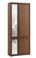 Шкаф комбинированный с зеркалом Ливорно ЛШ-9, орех донской 