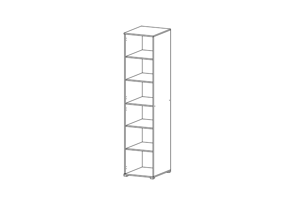 Шкаф однодверный Вегас 