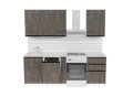 Кухонный гарнитур Ноктюрн стандарт, 160 см 