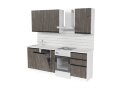 Кухонный гарнитур Ноктюрн стандарт, 160 см 