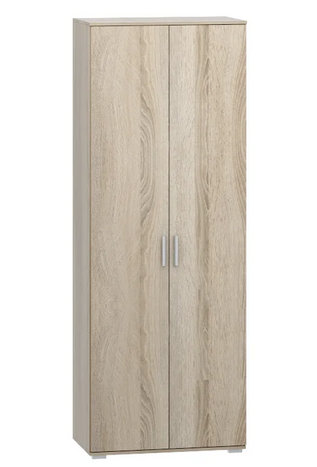 Шкаф двустворчатый Сопрано, Сонома/Белый 