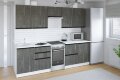Кухонный гарнитур Ноктюрн мега, 250 см  