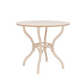 Стол обеденный Тор круглый, дуб беленый 