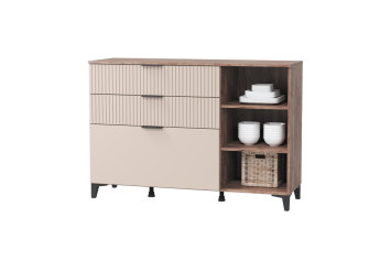 Комод с 1 дверь и 3 ящика Тоскана 