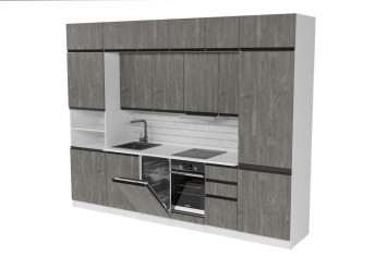 Кухонный гарнитур Ноктюрн люкс, 300 см