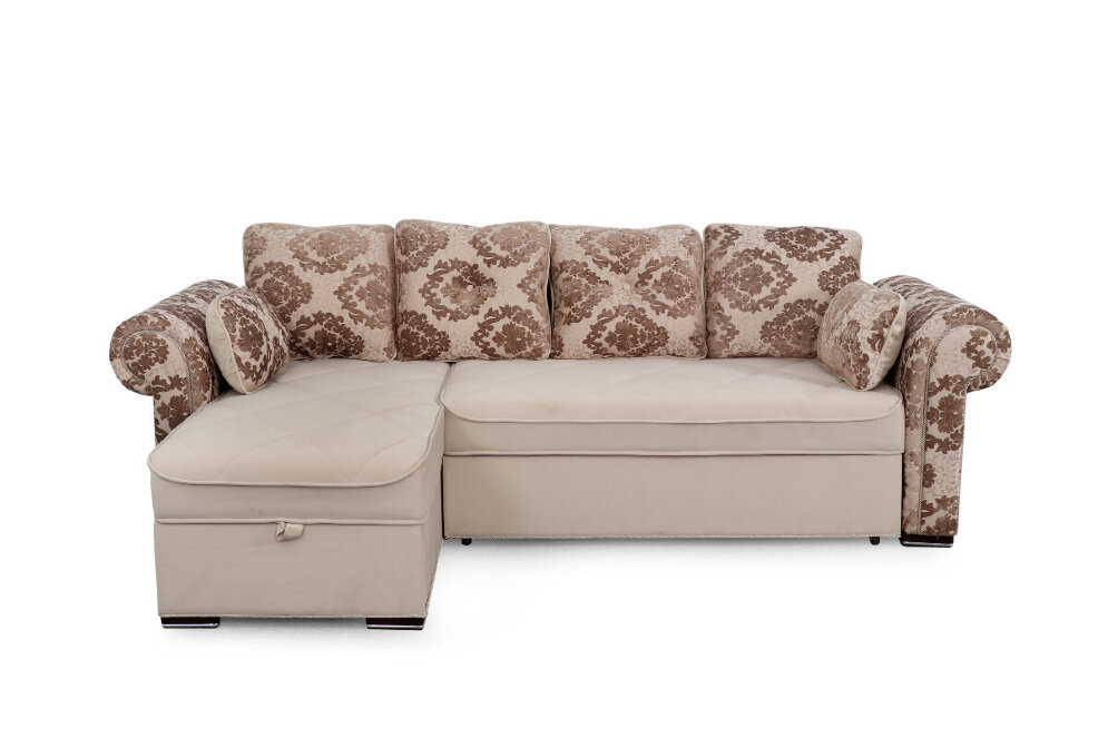 Диван угловой на пружинном блоке Цезарь, вариант 3 