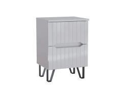 Тумба прикроватная Ливерпуль, белый / белый глянец