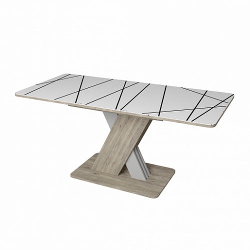 Стол обеденный раздвижной Токио Х М, 16мм 