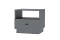Тумба прикроватная Т-2 Квадро, Графит 